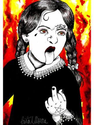 Vandinha fofa- print