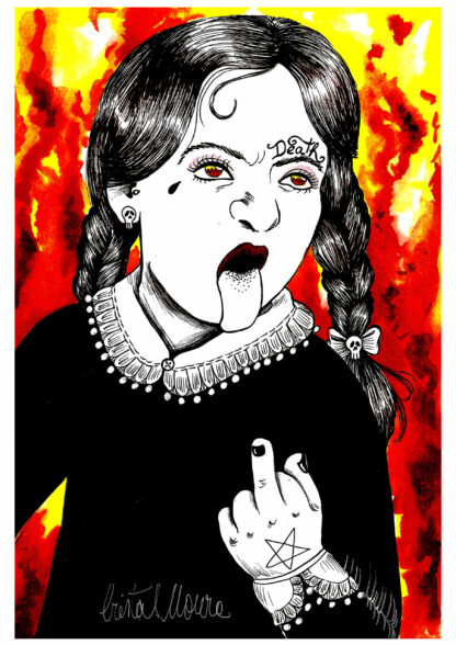 Vandinha fofa- print