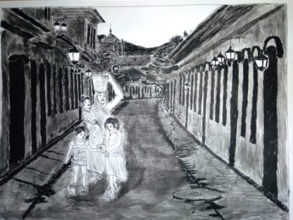 Mulher Guerreira em paraty