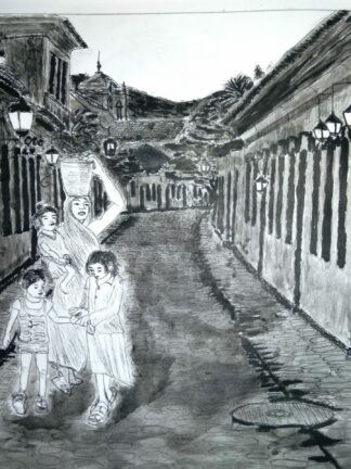 Mulher Guerreira em paraty