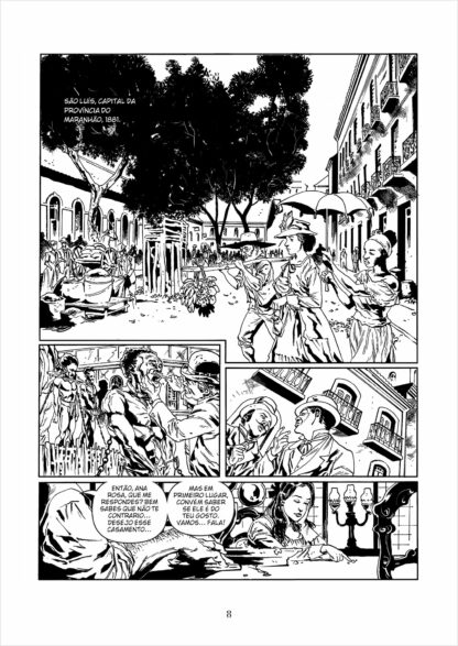 O Mulato: uma História em quadrinhos - Aluísio Azevedo, adaptado por Iramir Araújo - Image 3