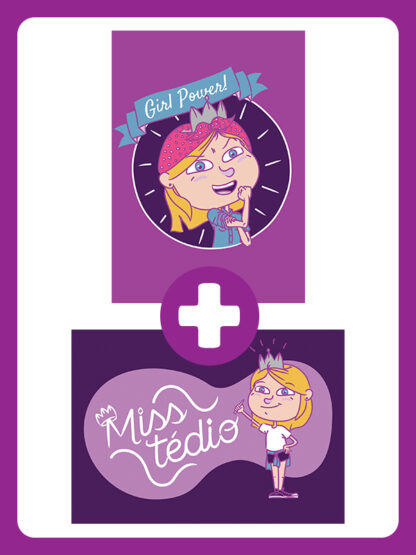2 Prints A6 | Miss Tédio
