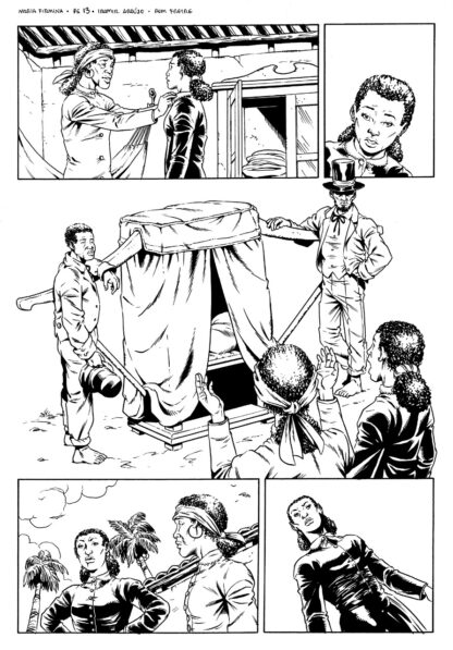Úrsula em quadrinhos, com roteiro de Iramir Araújo, arte de Rom Freire e Ronilson Freire - Image 4