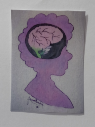 Adesivo Cérebro da Amy