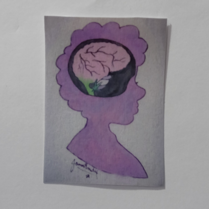 Adesivo Cérebro da Amy