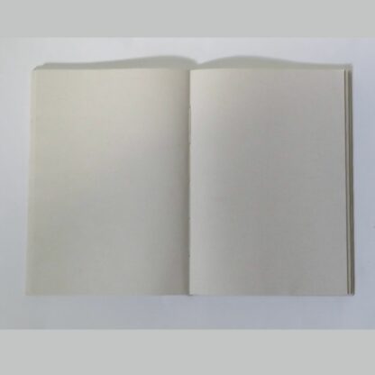 Caderno Artesanal - folha reciclada, capa de craft - Image 3