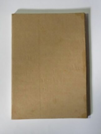 Caderno Artesanal - folha reciclada, capa de craft