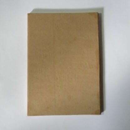 Caderno Artesanal - folha reciclada, capa de craft